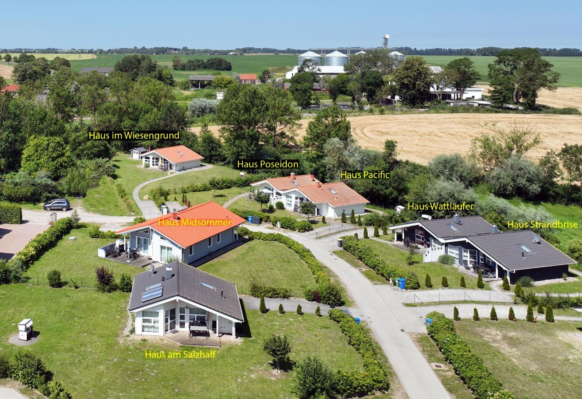 Dänische Ferienhäuser am Salzhaff Haus Pacific Poel Exterior foto